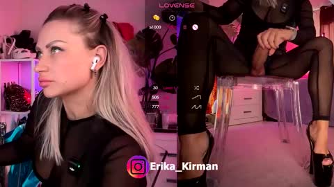 Snapshot of erika_kirman chatting on October 28, 3:47 pm Erika online show from October 28, 3:47 pm
