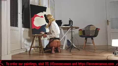 ErosOnCanvas online show from July 26, 6:04 pm
