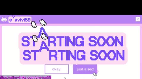 Snapshot of evavivi59 chatting on October 6, 2:09 am Vivi online show from October 6, 2:09 am