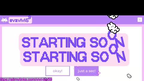 Snapshot of evavivi59 chatting on November 23, 7:46 pm Vivi online show from November 23, 7:46 pm