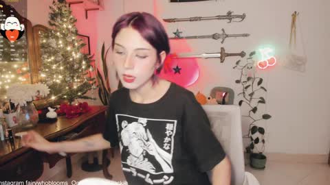 Snapshot of fairywhore chatting on December 27, 4:26 am Jackie Cosplayer online show from December 27, 4:26 am