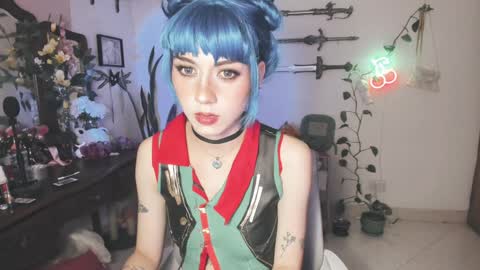Snapshot of fairywhore chatting on January 30, 5:09 am Jackie Cosplayer online show from January 30, 5:09 am