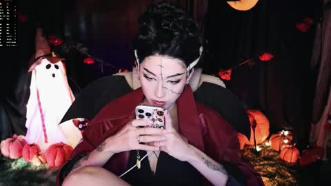 Snapshot of fairywhore chatting on October 8, 3:26 am Jackie Cosplayer online show from October 8, 3:26 am