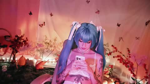 Snapshot of fairywhore chatting on May 29, 4:10 am Jackie Cosplayer online show from May 29, 4:10 am