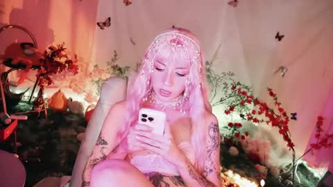 Snapshot of fairywhore chatting on July 12, 3:41 am Jackie Cosplayer online show from July 12, 3:41 am