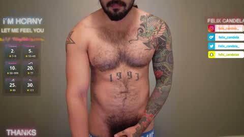 Snapshot of felix_candela chatting on May 7, 5:18 pm Felix Candela online show from May 7, 5:18 pm