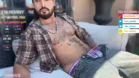 Snapshot of felix_candela chatting on July 23, 4:49 pm Felix Candela online show from July 23, 4:49 pm