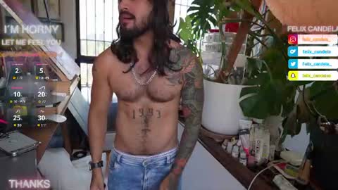 Snapshot of felix_candela chatting on July 24, 4:38 pm Felix Candela online show from July 24, 4:38 pm