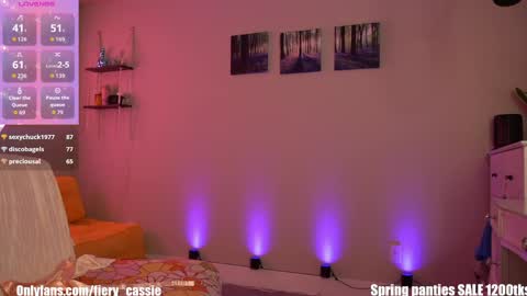 Cassie Ventura online show from May 15, 11:01 pm