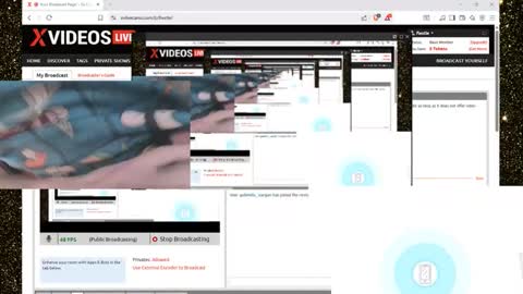 Snapshot of flextle chatting on November 9, 10:13 am Flextle Bunny online show from November 9, 10:13 am