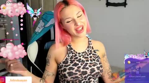 Snapshot of folinskaayaa chatting on January 20, 9:03 am folinskaayaa online show from January 20, 9:03 am