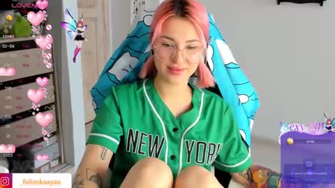 Snapshot of folinskaayaa chatting on January 30, 4:16 am folinskaayaa online show from January 30, 4:16 am