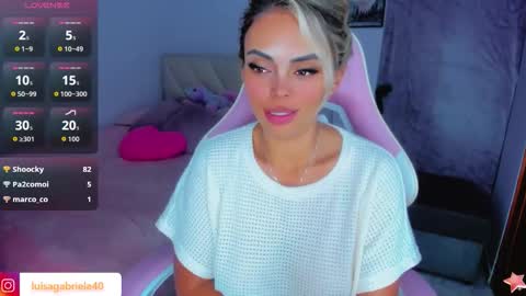 Snapshot of gabby_prieto chatting on November 5, 12:54 am Gaby online show from November 5, 12:54 am