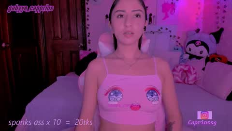 gabyye capprins online show from January 10, 12:23 am