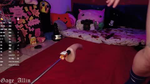 Gage Allin AKA Alpha Pussy online show from October 25, 11:54 pm