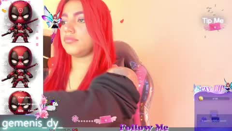 Snapshot of gemenis_dy_ chatting on February 18, 1:11 pm Geminis online show from February 18, 1:11 pm