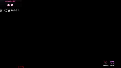 Gisell s online show from November 15, 9:32 pm