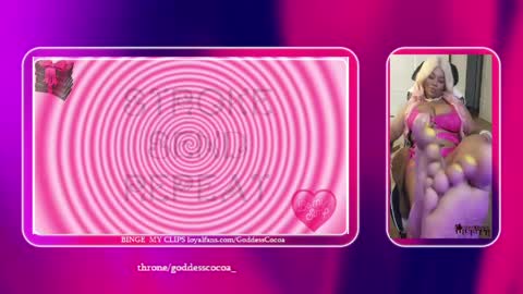 Snapshot of goddesscocoaa chatting on April 14, 4:02 pm Goddess Cocoa online show from April 14, 4:02 pm