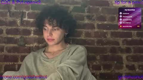 Snapshot of godsheshot chatting on June 11, 6:11 am godsheshot online show from June 11, 6:11 am