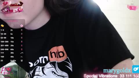 Snapshot of gold_mary_ chatting on February 3, 10:03 am Mary online show from February 3, 10:03 am