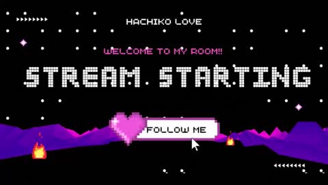 Snapshot of hachiko_love chatting on February 22, 2:02 am Hachiko online show from February 22, 2:02 am