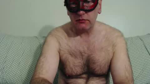 Hairy male online show from January 6, 6:55 pm