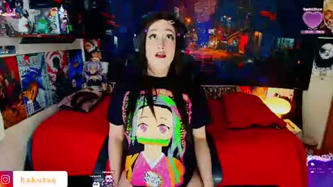 Snapshot of hakudoll chatting on July 7, 12:57 am Haku online show from July 7, 12:57 am