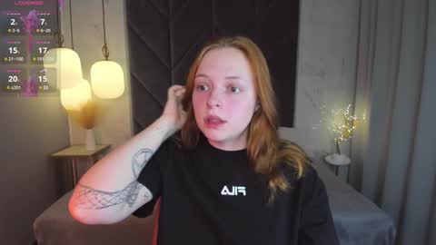 Snapshot of hanna_melon chatting on December 11, 8:18 pm Hanna next stream is Mo 8pm-6am by CET online show from December 11, 8:18 pm