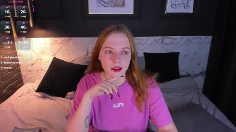 Snapshot of hanna_melon chatting on January 25, 2:58 am Hanna next stream is Mo 8pm-6am by CET online show from January 25, 2:58 am