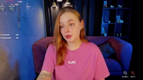 Snapshot of hanna_melon chatting on January 27, 2:20 am Hanna next stream is Mo 8pm-6am by CET online show from January 27, 2:20 am