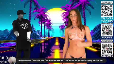 Hannah James online show from October 5, 2:37 pm