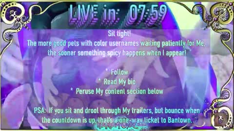 Snapshot of hardm0de chatting on September 17, 3:14 pm B0ne Daddy Bonesaw Real-Life College of Whispers Bard mindfuck brainwash hypno cerebral sensual online show from September 17, 3:14 pm