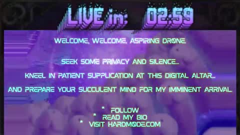 Snapshot of hardm0de chatting on February 2, 9:46 pm B0ne Daddy Bonesaw Real-Life College of Whispers Bard mindfuck brainwash hypno cerebral sensual online show from February 2, 9:46 pm