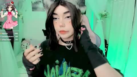 Snapshot of haru_lee chatting on February 12, 9:10 am Haru online show from February 12, 9:10 am