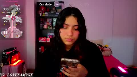 Snapshot of helia_n_amy chatting on June 22, 3:25 am Helia Transfem and Amy online show from June 22, 3:25 am