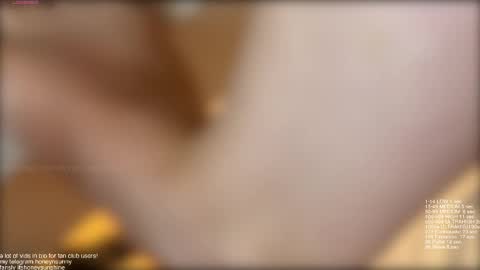 Snapshot of honey_sunshine chatting on May 3, 8:42 am Jenyanew vid how I squirt in forest in bio online show from May 3, 8:42 am