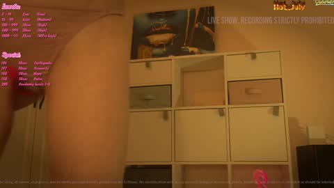 Snapshot of hot_july chatting on November 23, 5:46 pm Julia online show from November 23, 5:46 pm