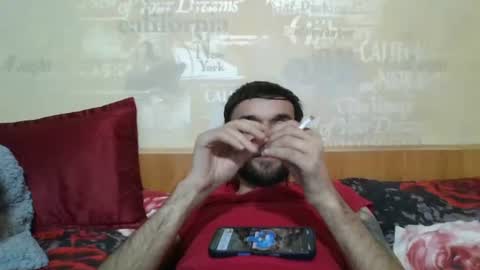 Snapshot of hotbodyboy879506 chatting on April 15, 3:02 am Mihai online show from April 15, 3:02 am