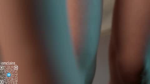 Snapshot of iamclaire_ chatting on February 21, 10:26 pm Claire online show from February 21, 10:26 pm