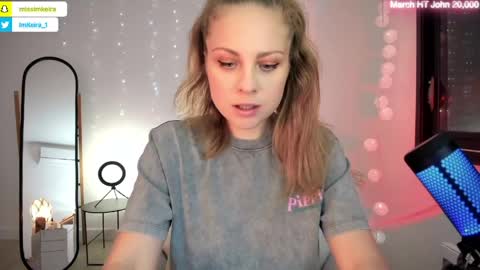 ImKeira online show from March 23, 7:40 pm