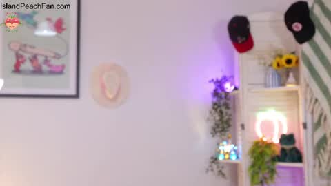 Snapshot of island_peach chatting on June 18, 8:13 pm Lou Peaches online show from June 18, 8:13 pm