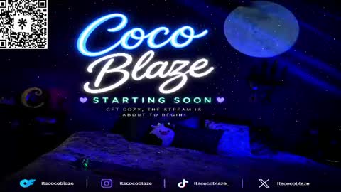 CoCo Blaze online show from June 18, 2:45 am