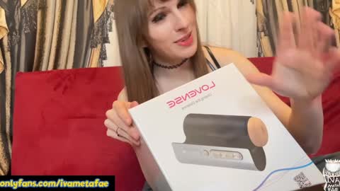 Snapshot of ivametafae chatting on January 4, 1:10 pm Iva MetaFae online show from January 4, 1:10 pm