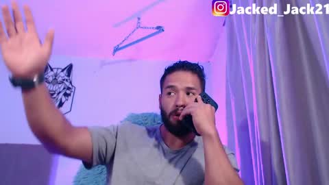 Snapshot of jack_master_muscle chatting on May 15, 11:01 pm jack and leah online show from May 15, 11:01 pm