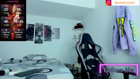 Snapshot of jackdeliciusdick chatting on November 26, 9:43 am jackdeliciusdick online show from November 26, 9:43 am