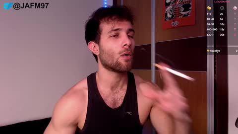 Snapshot of jafm97 chatting on January 9, 9:26 pm Edward online show from January 9, 9:26 pm