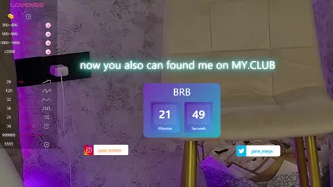 your kitty JANE roawww online show from January 14, 11:10 am