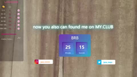 your kitty JANE roawww online show from March 2, 11:18 am