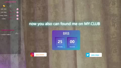 your kitty JANE roawww online show from March 5, 8:10 am