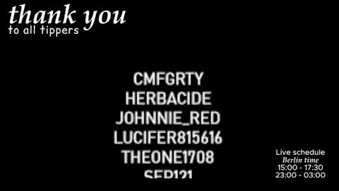Jenny online show from May 16, 1:24 am